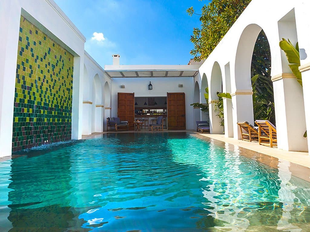 Piscine d'un hôtel resort à Hammamet